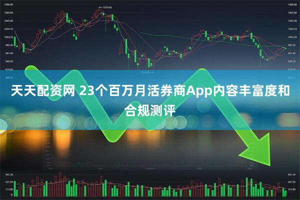 天天配资网 23个百万月活券商App内容丰富度和合规测评