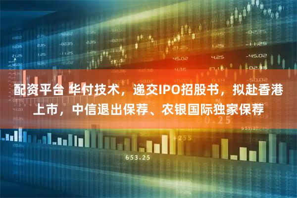 配资平台 华付技术，递交IPO招股书，拟赴香港上市，中信退出保荐、农银国际独家保荐